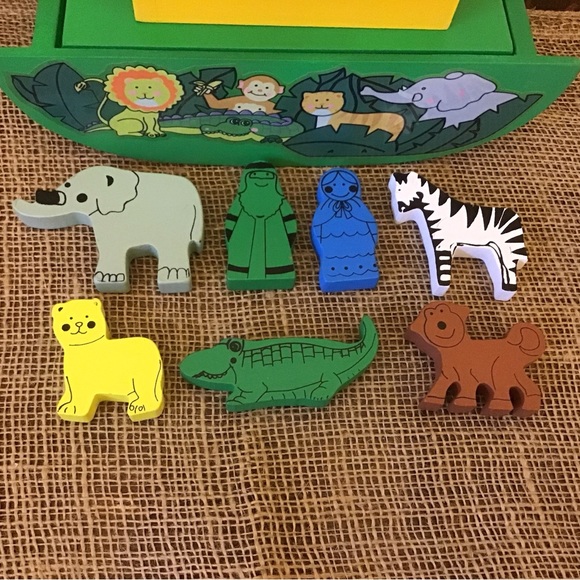 Real Wood Toys Noah’s Ark.  NWT - Picture 6 of 12